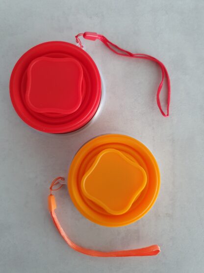 Mugg, ihopfällbar orange - Bild 2